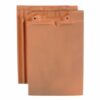 Tuile Beauvoise terre cuite (tous coloris) - long. 32,2 cm x larg. 23,5 cm