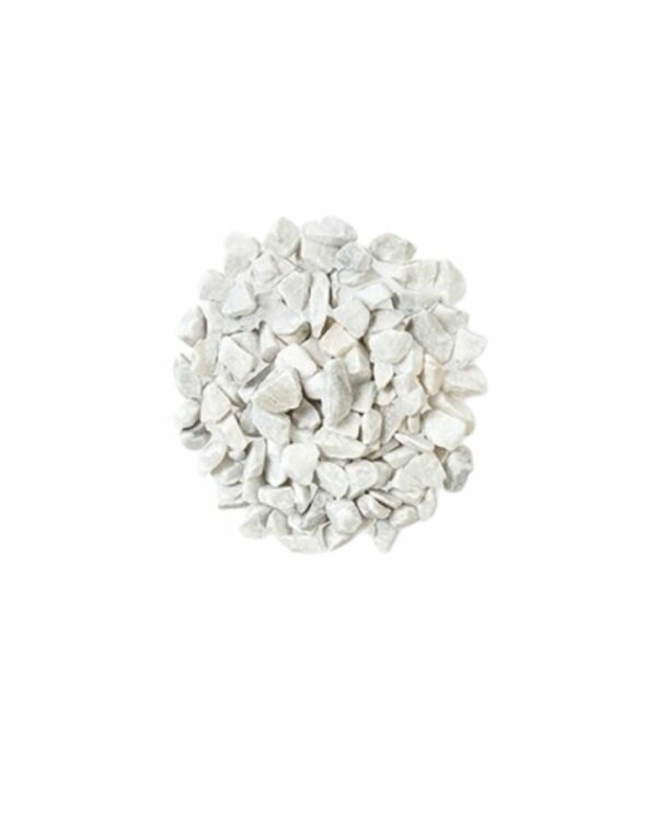 Gravier Concassé Blanc Carrare 9/12