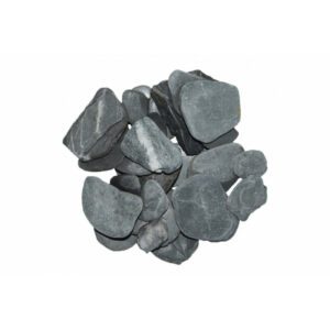 Paillage minéral ardoise bleue tambourinée 30/50